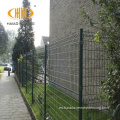 Panel de valla de malla de alambre curvo 3D de cercas de jardín